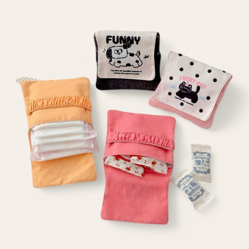 Dudie - Korean Children Fashion - #stylishchildhood - Cou Pouch - 7