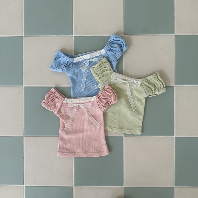 Ellymolly - Korean Children Fashion - #Kfashion4kids - Romance Puff Tee