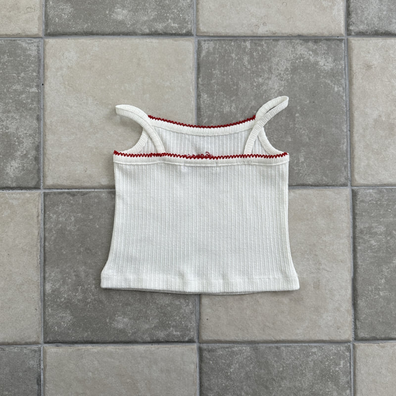 Ellymolly - Korean Children Fashion - #Kfashion4kids - Pinko Soft Sleeveless - 5