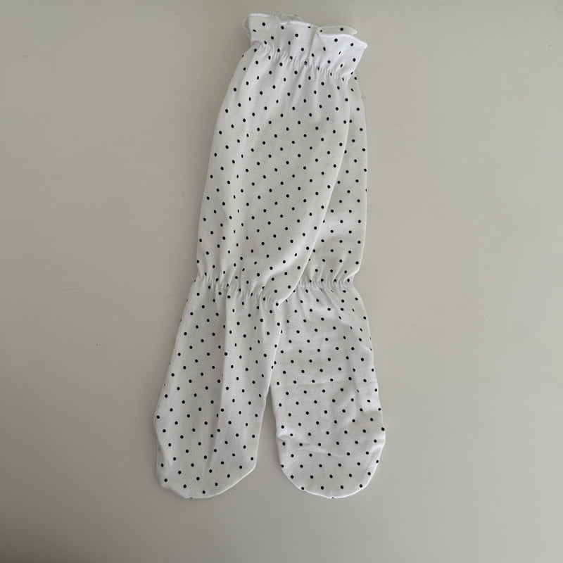 Ellymolly - Korean Children Fashion - #kidzfashiontrend - Dot Wave Socks - 4