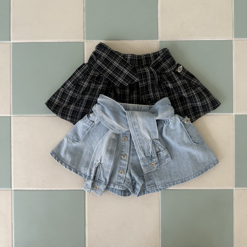 Ellymolly - Korean Children Fashion - #Kfashion4kids - New Wrap Layered Pants
