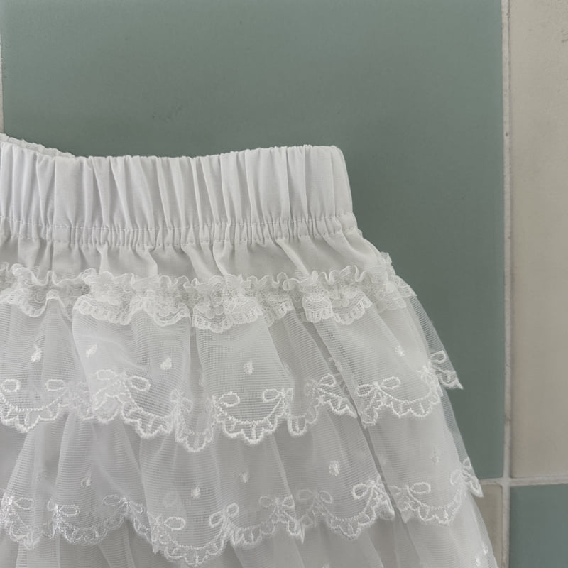 Ellymolly - Korean Children Fashion - #Kfashion4kids - Cake Cancan Pants - 3