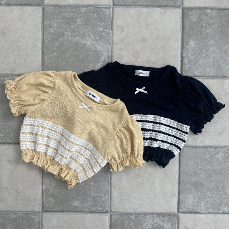 Ellymolly - Korean Children Fashion - #childofig - Baby Frill Tee