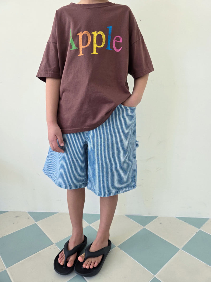 Ellymolly - Korean Children Fashion - #childofig - Mixing Apple Tee - 10