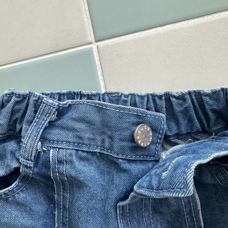 Ellymolly - Korean Children Fashion - #childofig - Rough Cut Denim - 8