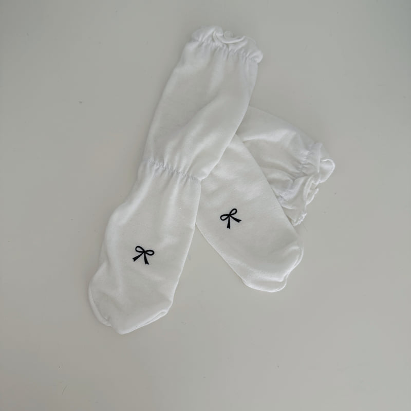 Ellymolly - Korean Children Fashion - #childofig - Ribbon Wave Socks - 7