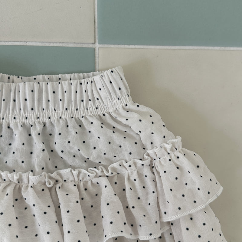 Ellymolly - Korean Children Fashion - #childofig - Bubble Dot Cancan Pants - 2