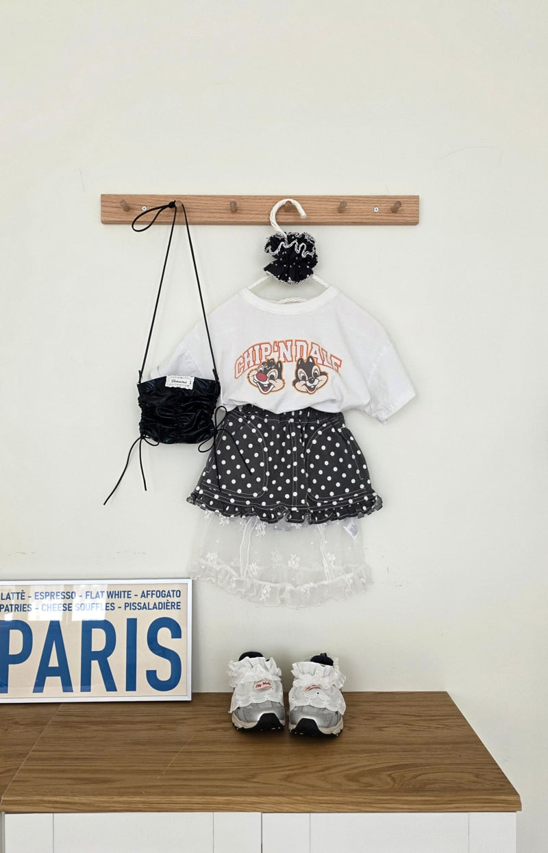 Ellymolly - Korean Children Fashion - #childofig - Blossom See-through Skirt - 9