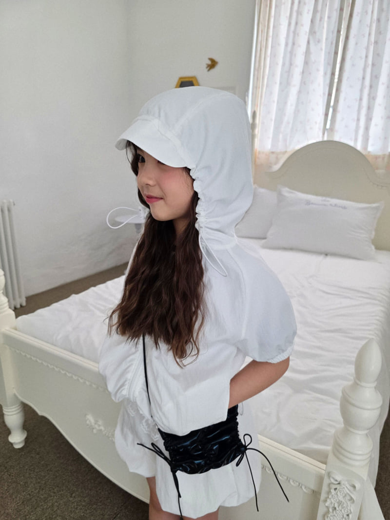 Ellymolly - Korean Children Fashion - #childrensboutique - Jelly Hooded Zip-up Jacket - 10