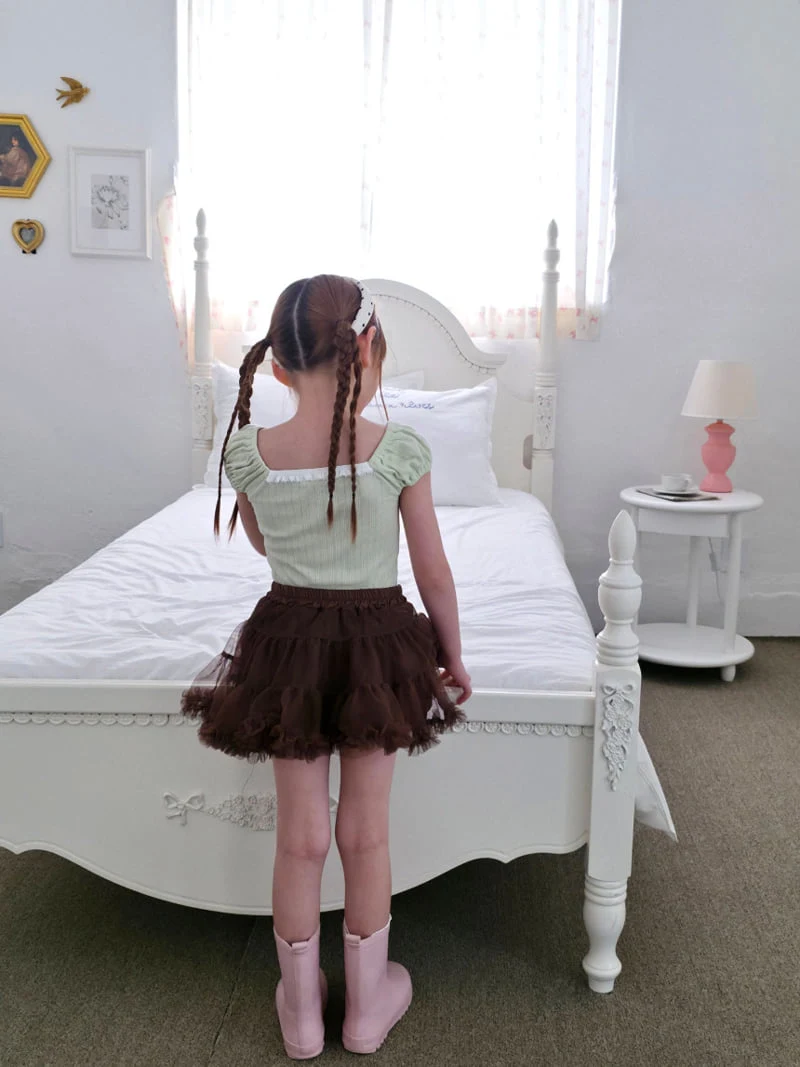 Ellymolly - Korean Children Fashion - #childrensboutique - Tutu Point Skirt - 7