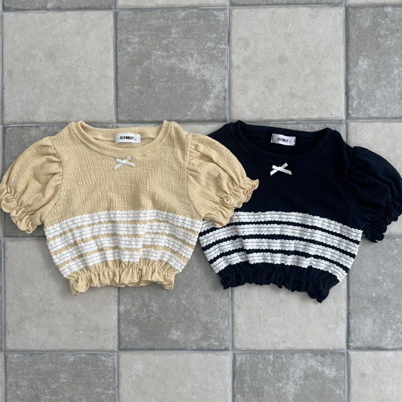 Ellymolly - Korean Children Fashion - #childrensboutique - Baby Frill Tee - 2