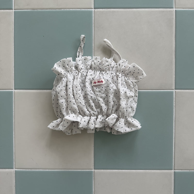 Ellymolly - Korean Children Fashion - #childrensboutique - Bubble Dot Bustier - 2
