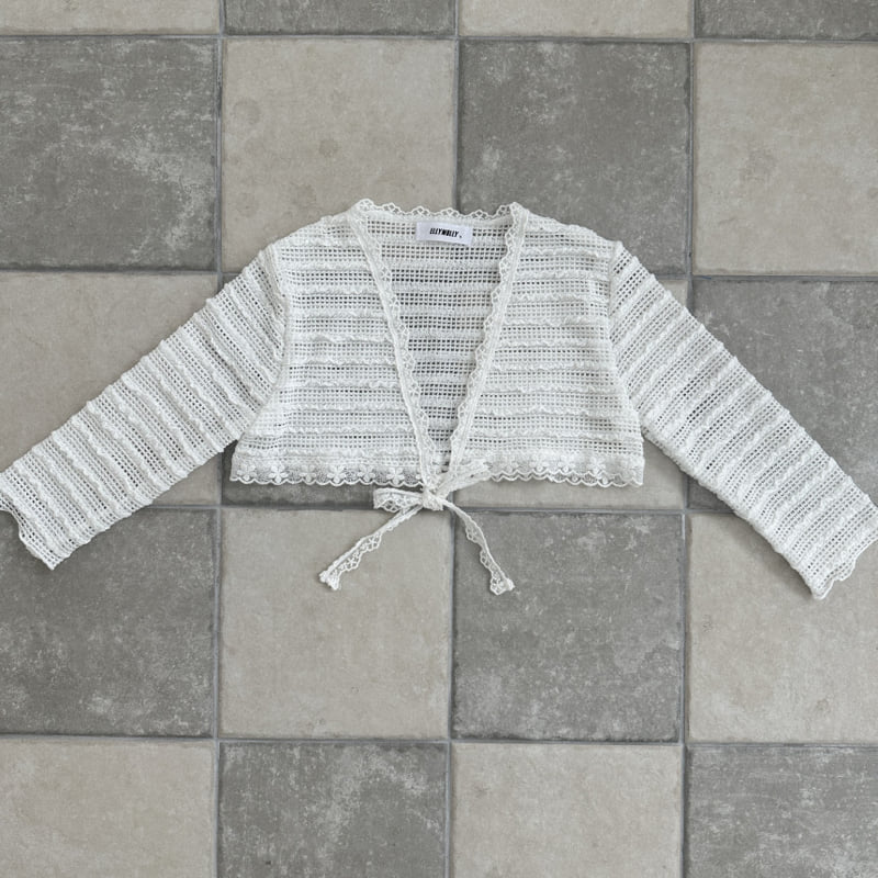 Ellymolly - Korean Children Fashion - #childrensboutique - Ruffle Bolero