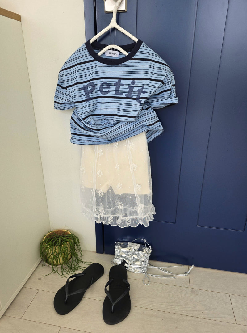 Ellymolly - Korean Children Fashion - #childrensboutique - Blossom See-through Skirt - 11
