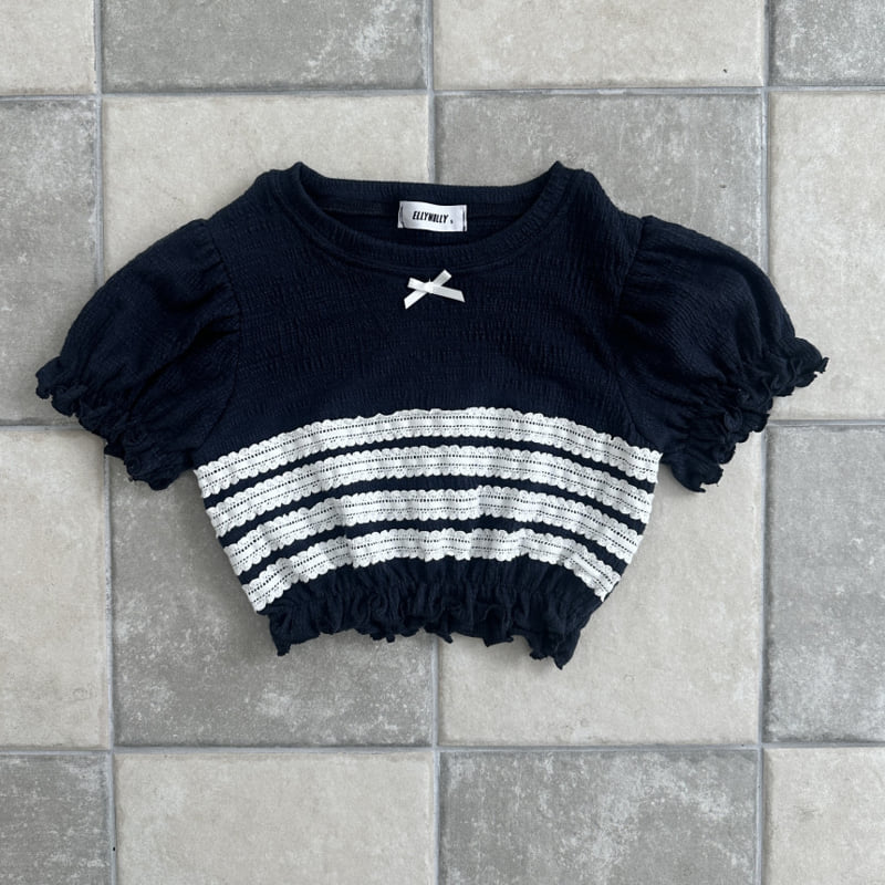 Ellymolly - Korean Children Fashion - #designkidswear - Baby Frill Tee - 3
