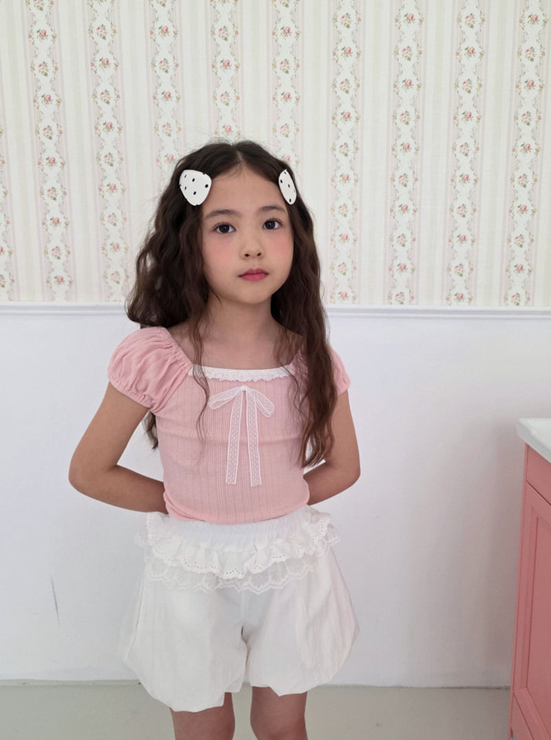 Ellymolly - Korean Children Fashion - #designkidswear - Jelly Volume Shorts - 9