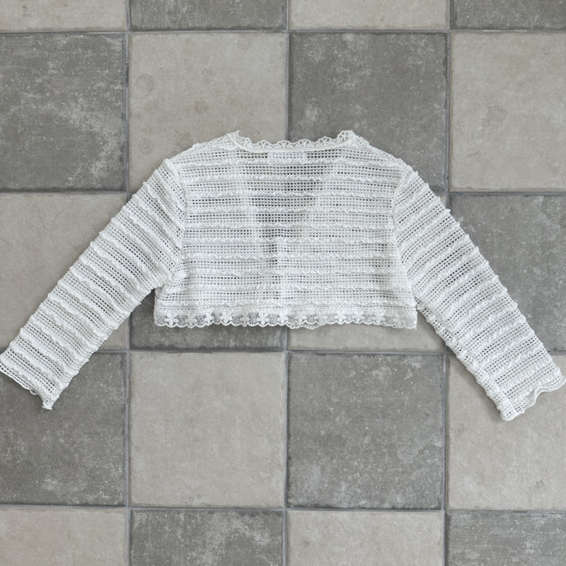 Ellymolly - Korean Children Fashion - #designkidswear - Ruffle Bolero - 2