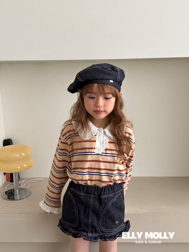 Ellymolly - Korean Children Fashion - #designkidswear - Non-Fade Frill Skirt - 10