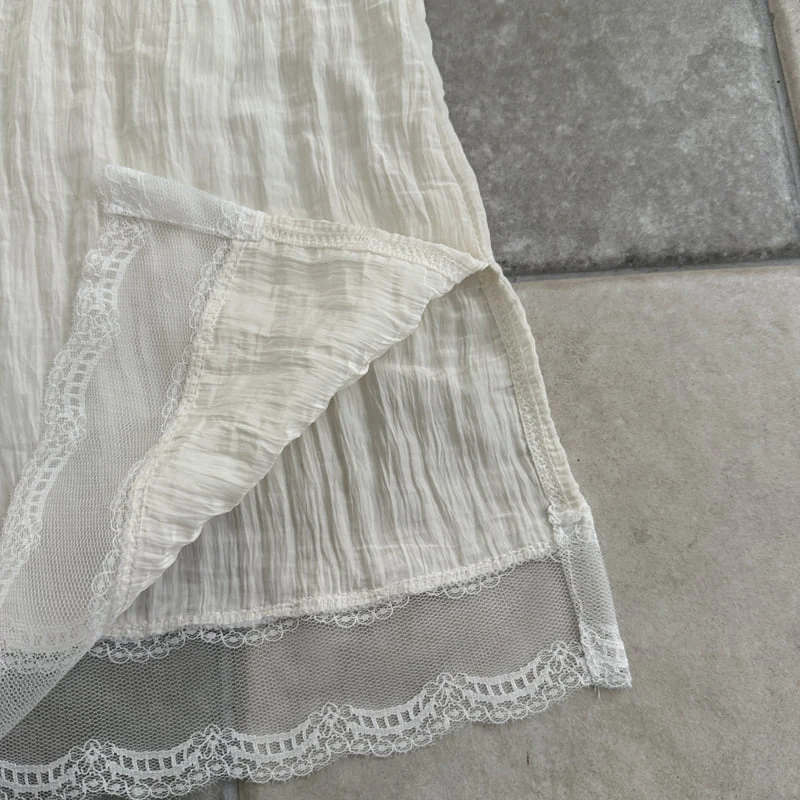 Ellymolly - Korean Children Fashion - #designkidswear - Vivian Slit One-piece - 6