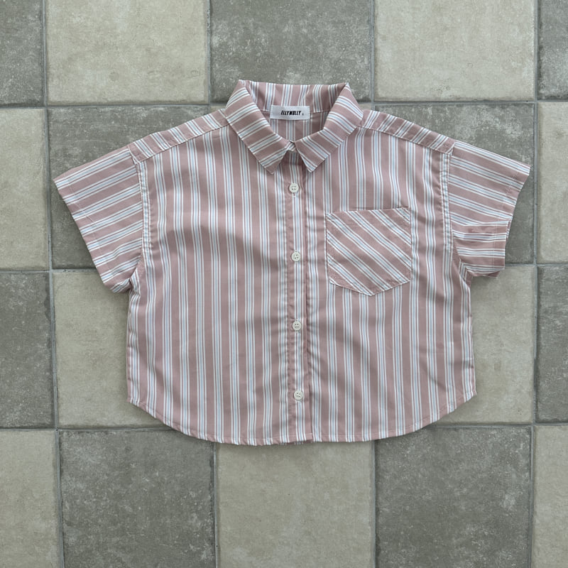 Ellymolly - Korean Children Fashion - #discoveringself - Multi Stripe Shirt - 3
