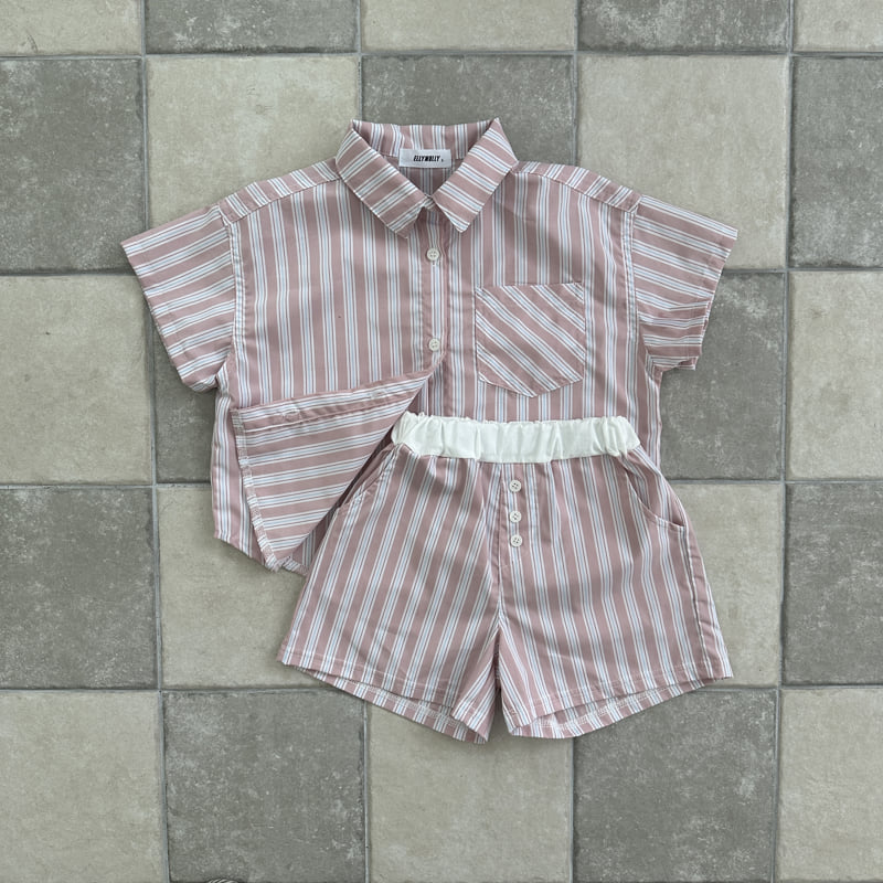 Ellymolly - Korean Children Fashion - #discoveringself - Multi Stripe Pants - 7