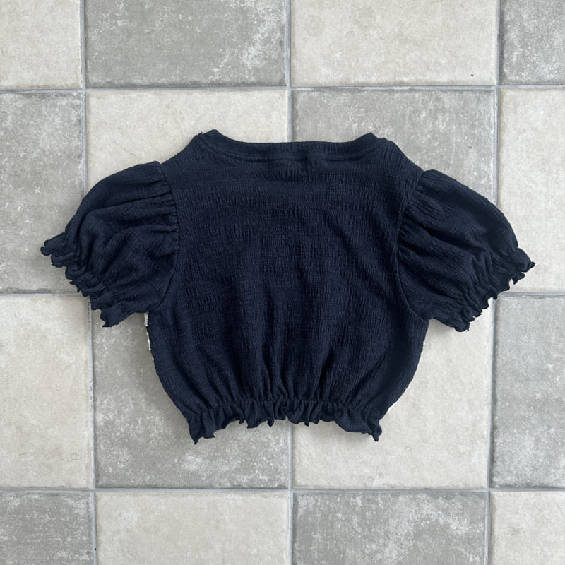Ellymolly - Korean Children Fashion - #fashionkids - Baby Frill Tee - 5