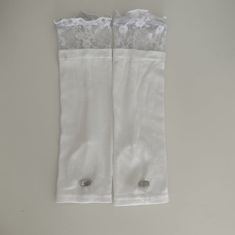 Ellymolly - Korean Children Fashion - #fashionkids - Lace Warmer - 3