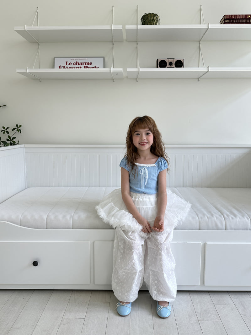 Ellymolly - Korean Children Fashion - #fashionkids - Bebe String Pants - 7