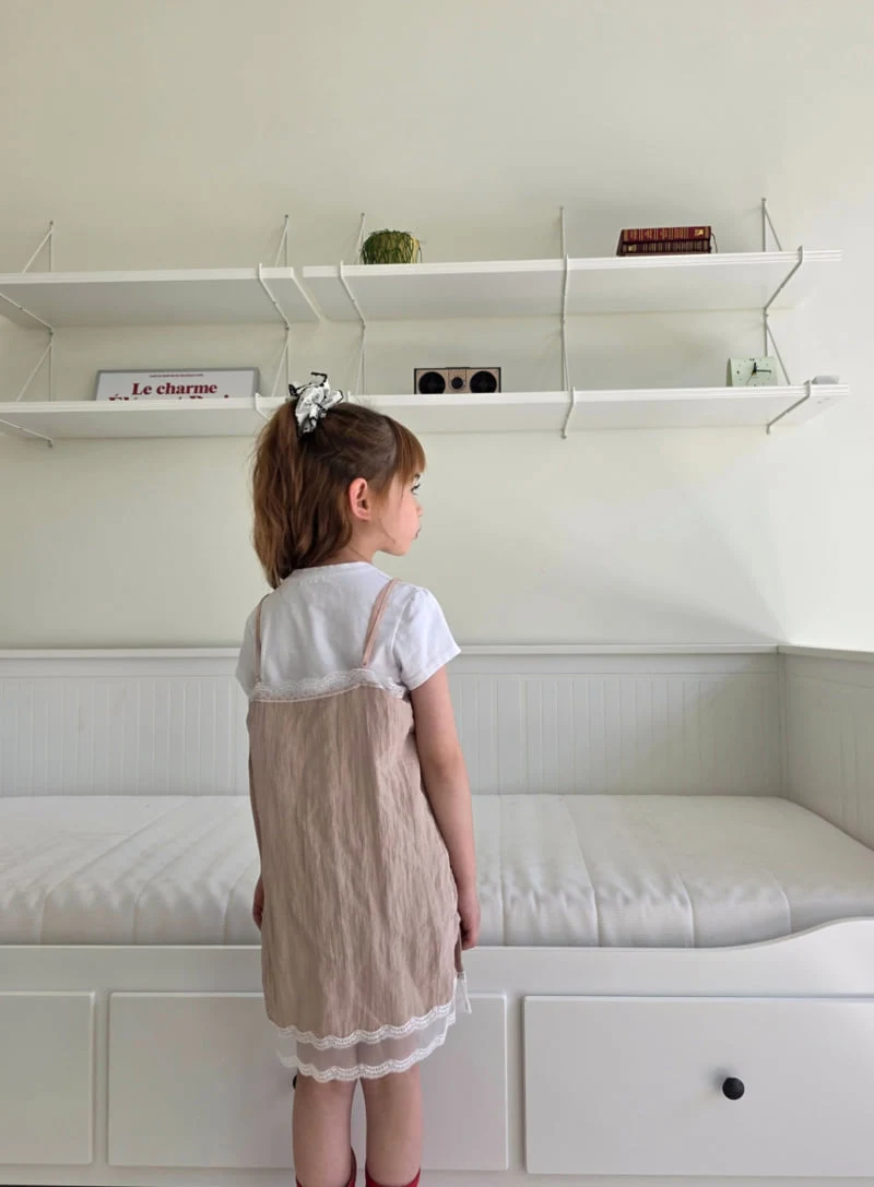 Ellymolly - Korean Children Fashion - #fashionkids - Vivian Slit One-piece - 8