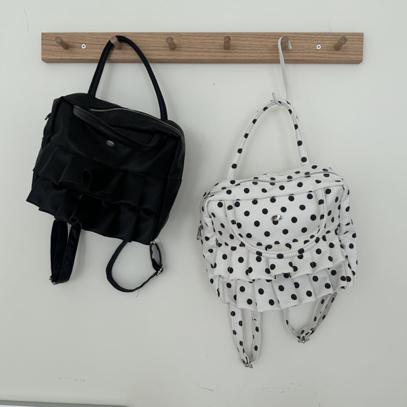 Ellymolly - Korean Children Fashion - #fashionkids - Square Frill Bag