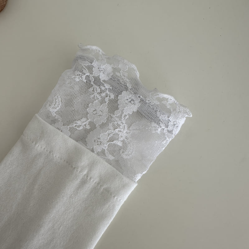 Ellymolly - Korean Children Fashion - #kidsstore - Lace Warmer - 5