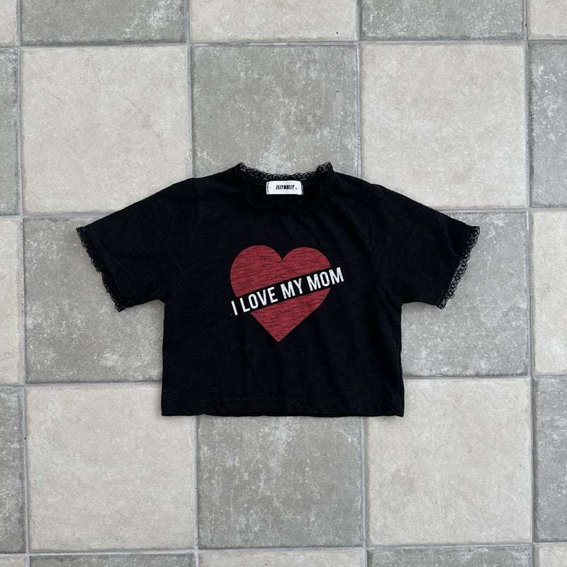 Ellymolly - Korean Children Fashion - #kidsstore - Heart Slap Tee - 3