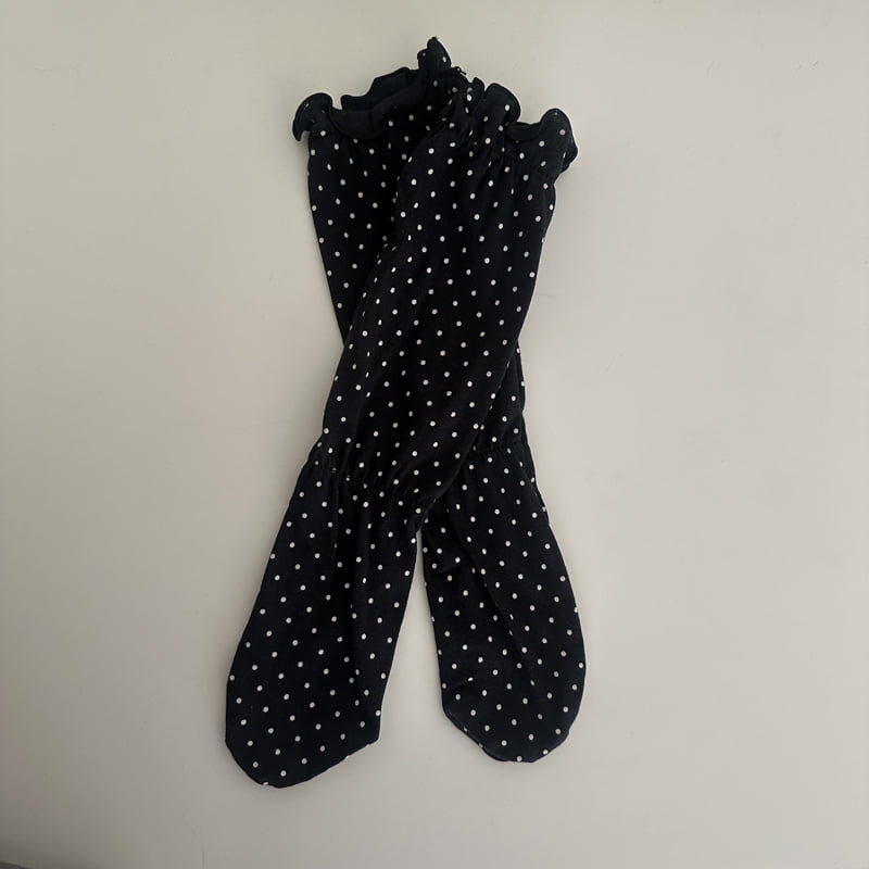 Ellymolly - Korean Children Fashion - #kidzfashiontrend - Dot Wave Socks - 3