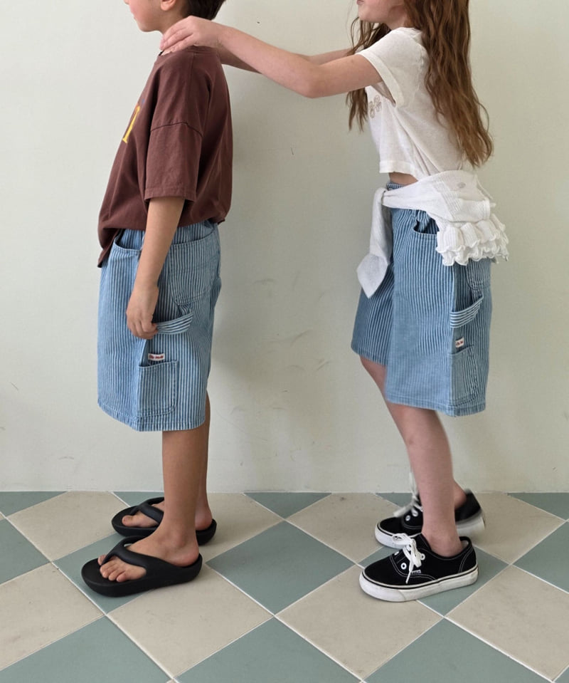 Ellymolly - Korean Children Fashion - #kidzfashiontrend - Summerst Carpenter Pants - 10