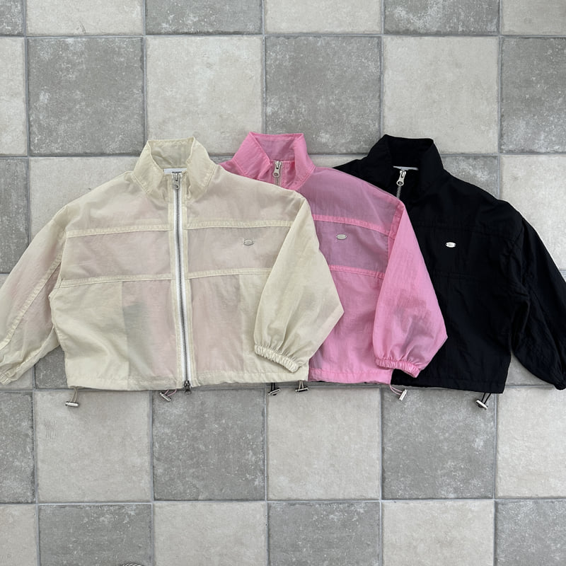 Ellymolly - Korean Children Fashion - #kidzfashiontrend - Clear Windbreaker - 2