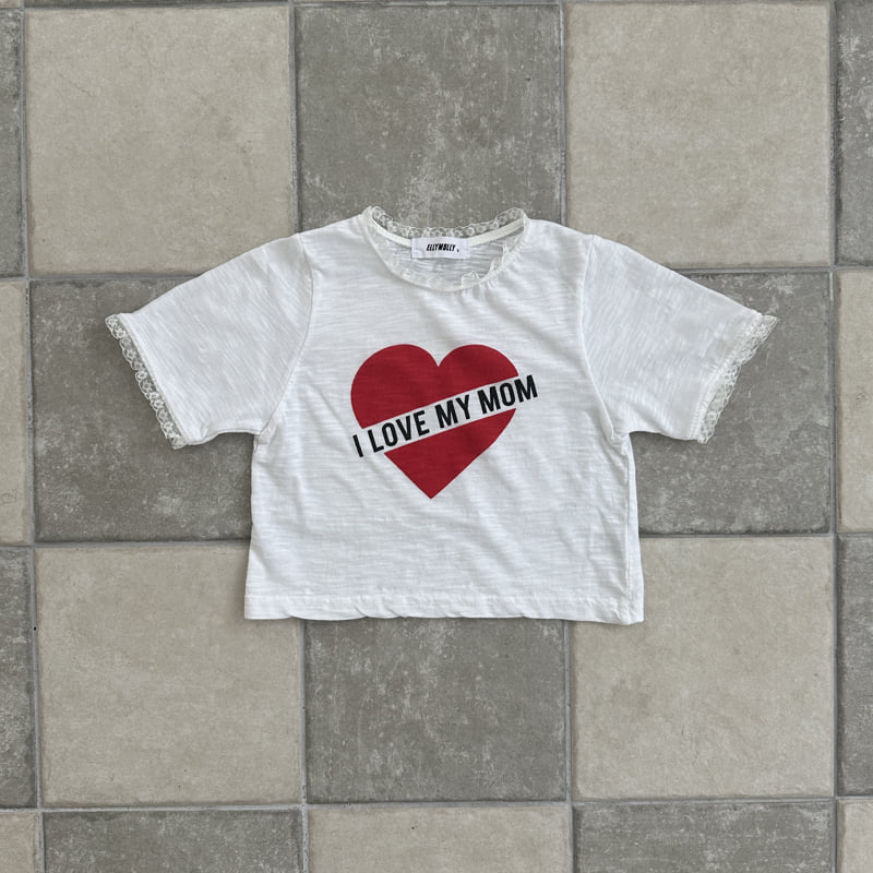 Ellymolly - Korean Children Fashion - #kidsstore - Heart Slap Tee - 4