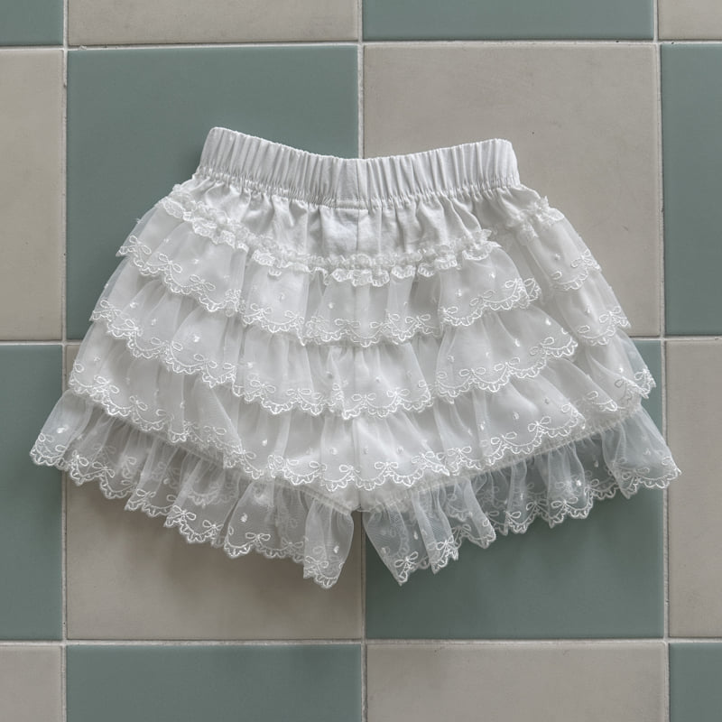 Ellymolly - Korean Children Fashion - #kidzfashiontrend - Cake Cancan Pants - 2