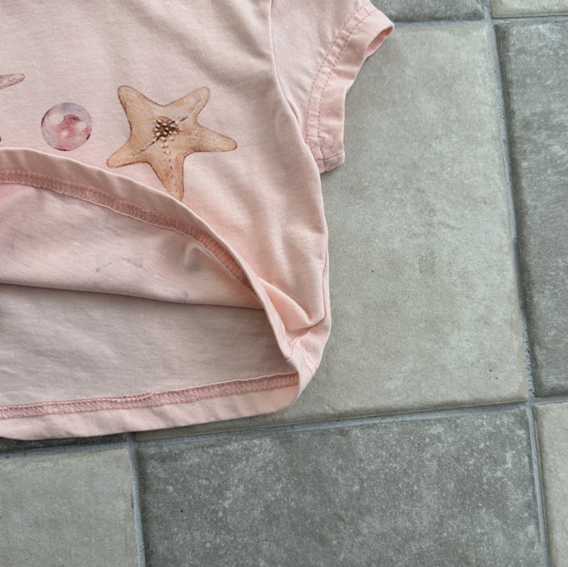 Ellymolly - Korean Children Fashion - #littlefashionista - Shell Crop Tee - 7