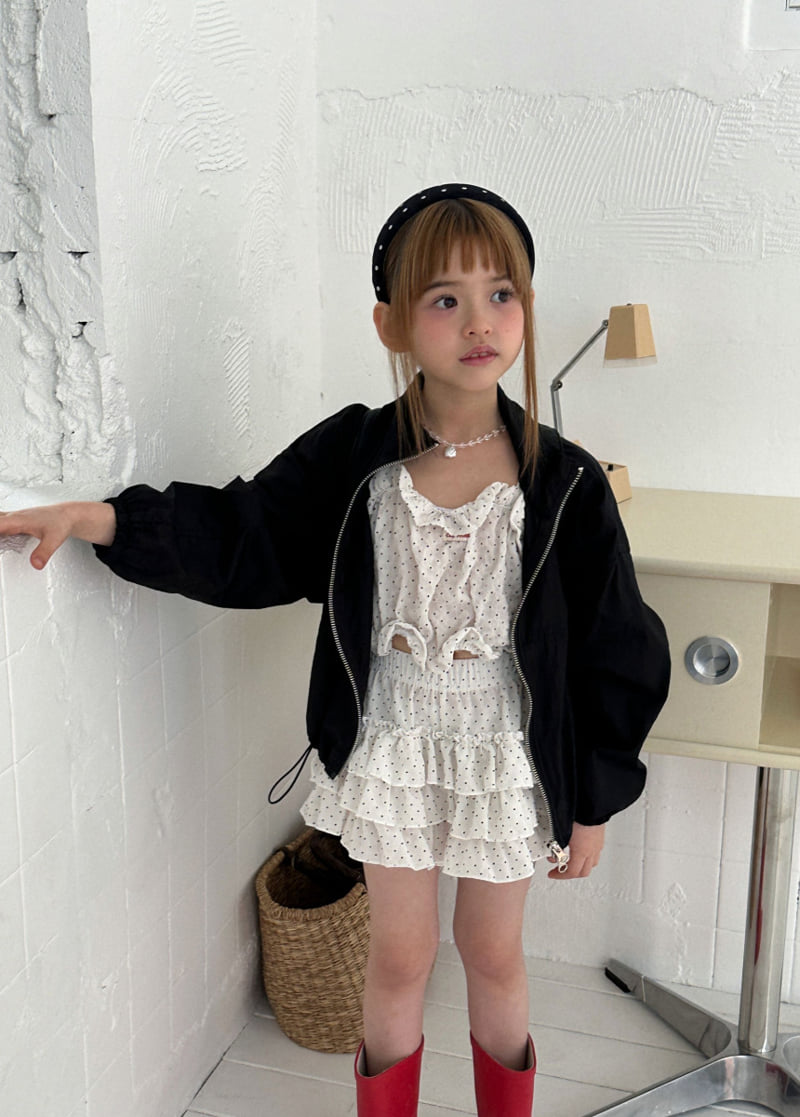 Ellymolly - Korean Children Fashion - #littlefashionista - Bubble Dot Bustier - 10
