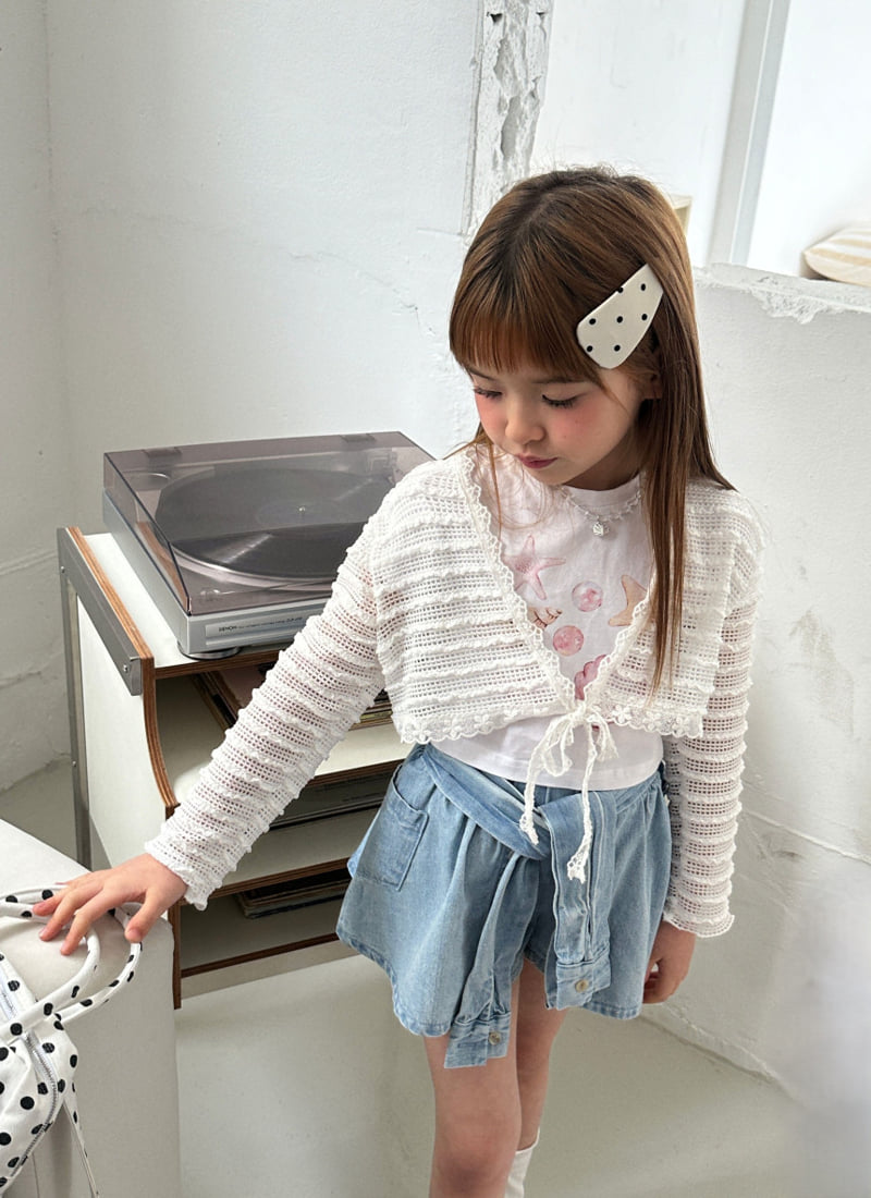 Ellymolly - Korean Children Fashion - #littlefashionista - Ruffle Bolero - 9