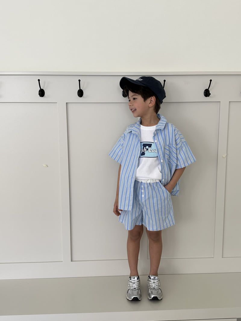 Ellymolly - Korean Children Fashion - #littlefashionista - Fresh Short Sleeve Tee - 10