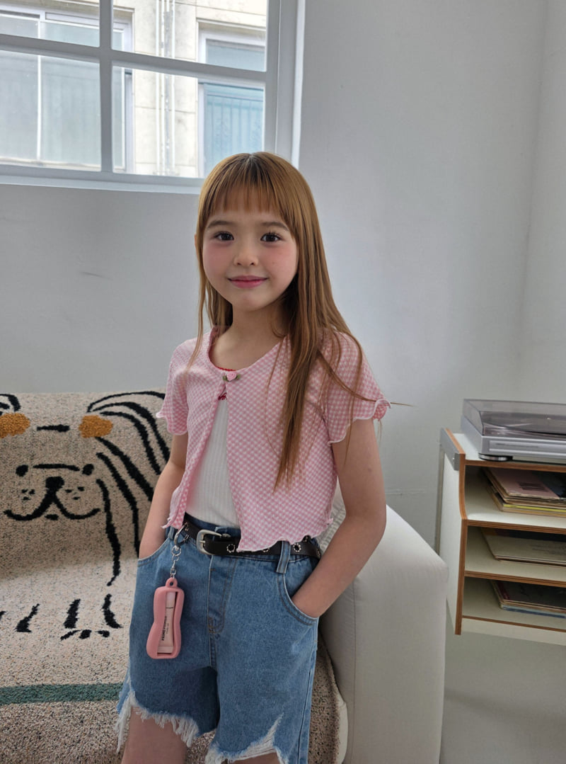 Ellymolly - Korean Children Fashion - #littlefashionista - Flower Chin Belt - 9