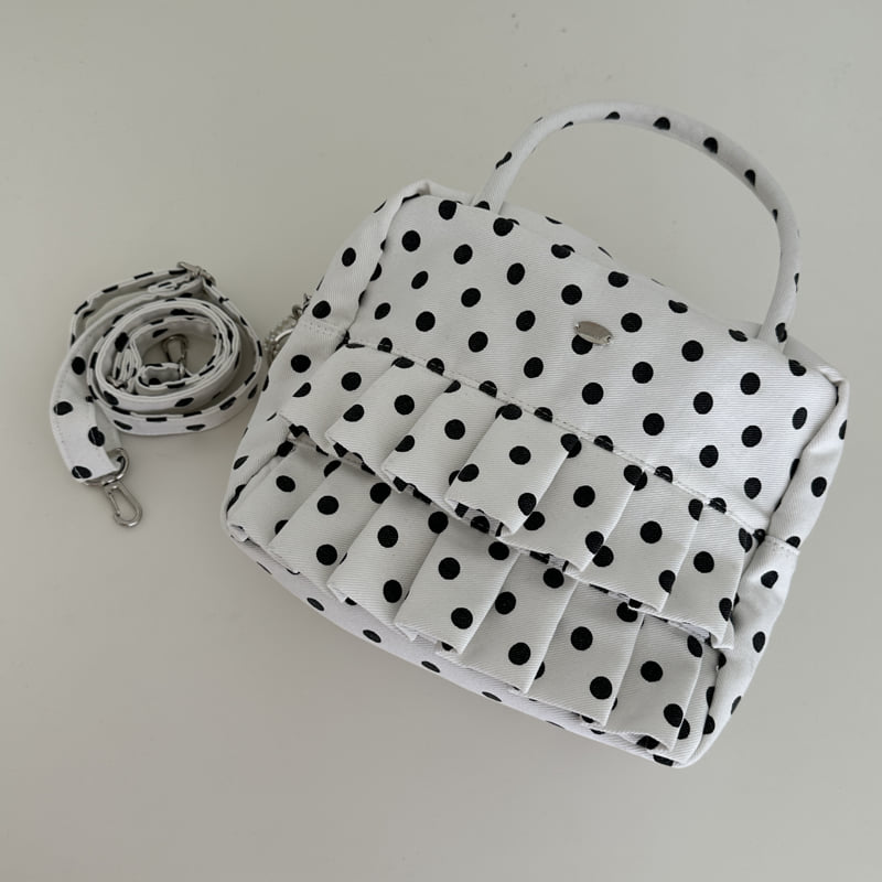 Ellymolly - Korean Children Fashion - #littlefashionista - Square Frill Bag - 6