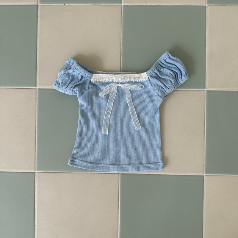 Ellymolly - Korean Children Fashion - #magicofchildhood - Romance Puff Tee - 3