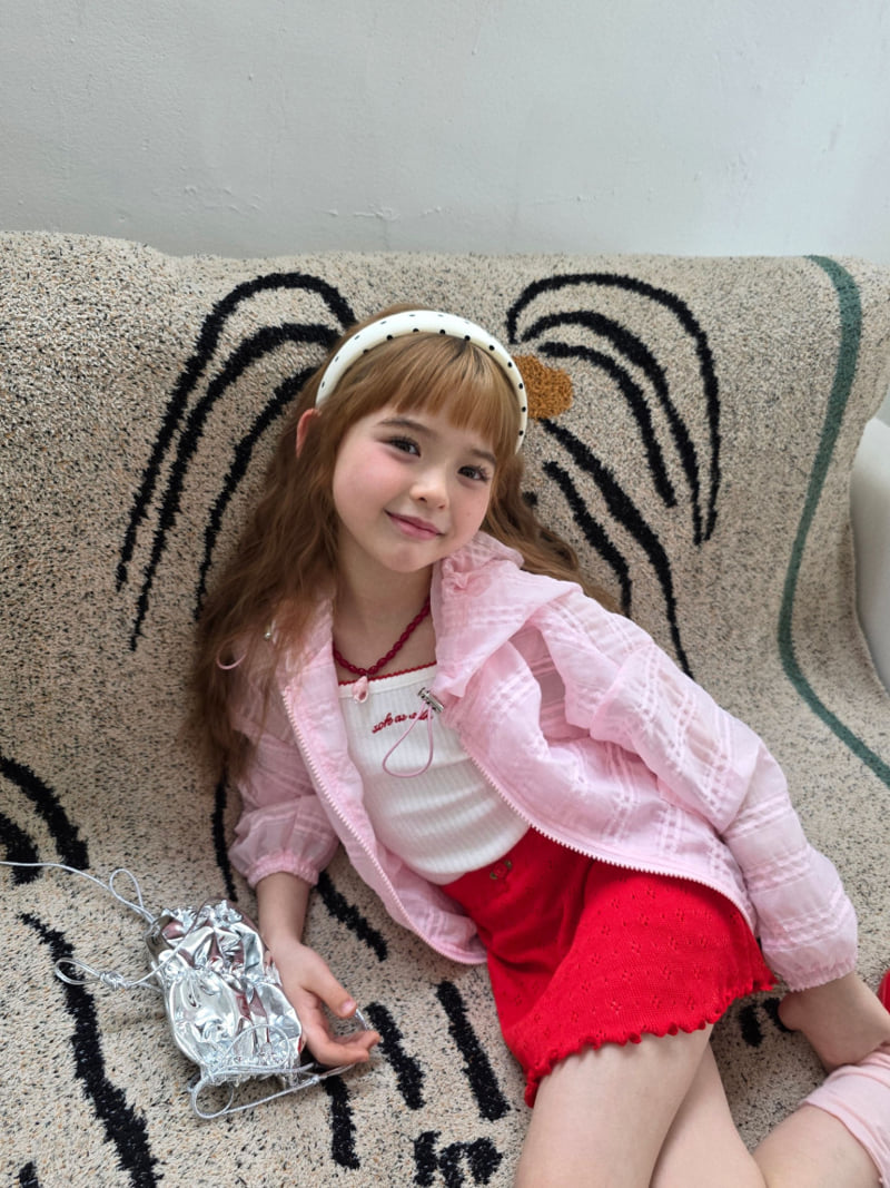 Ellymolly - Korean Children Fashion - #magicofchildhood - Pinko Soft Sleeveless - 7