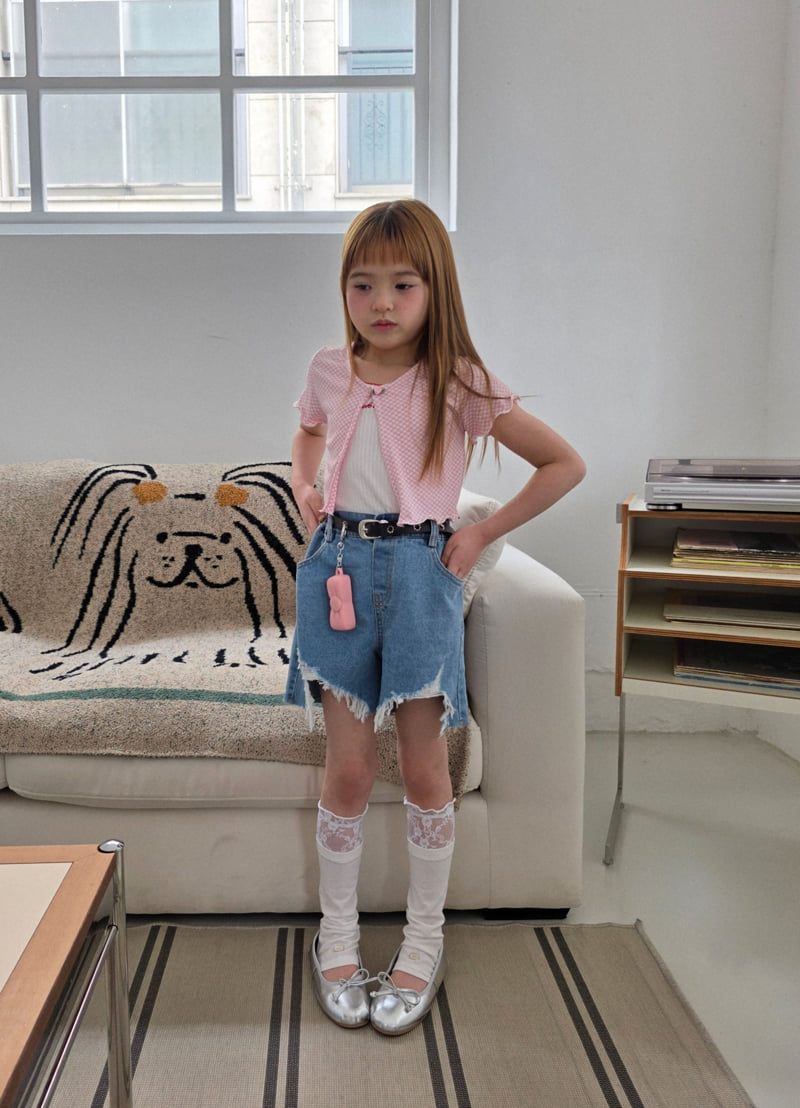 Ellymolly - Korean Children Fashion - #magicofchildhood - Flower Chin Belt - 10