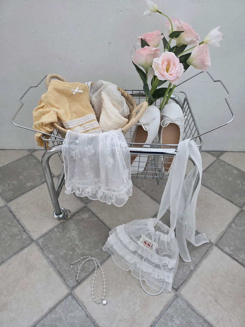 Ellymolly - Korean Children Fashion - #magicofchildhood - Blossom See-through Skirt - 6