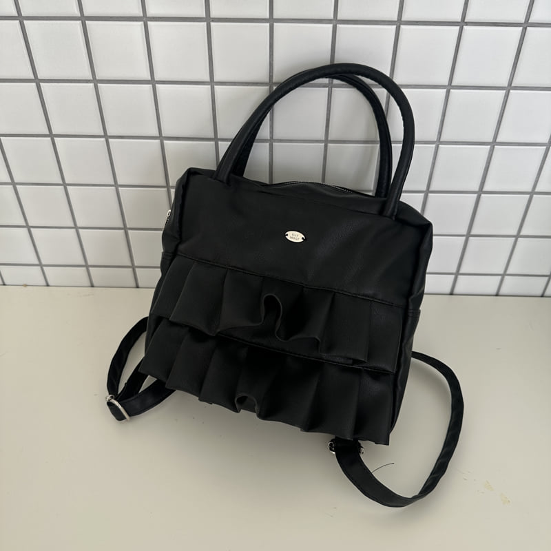 Ellymolly - Korean Children Fashion - #magicofchildhood - Square Frill Bag - 7