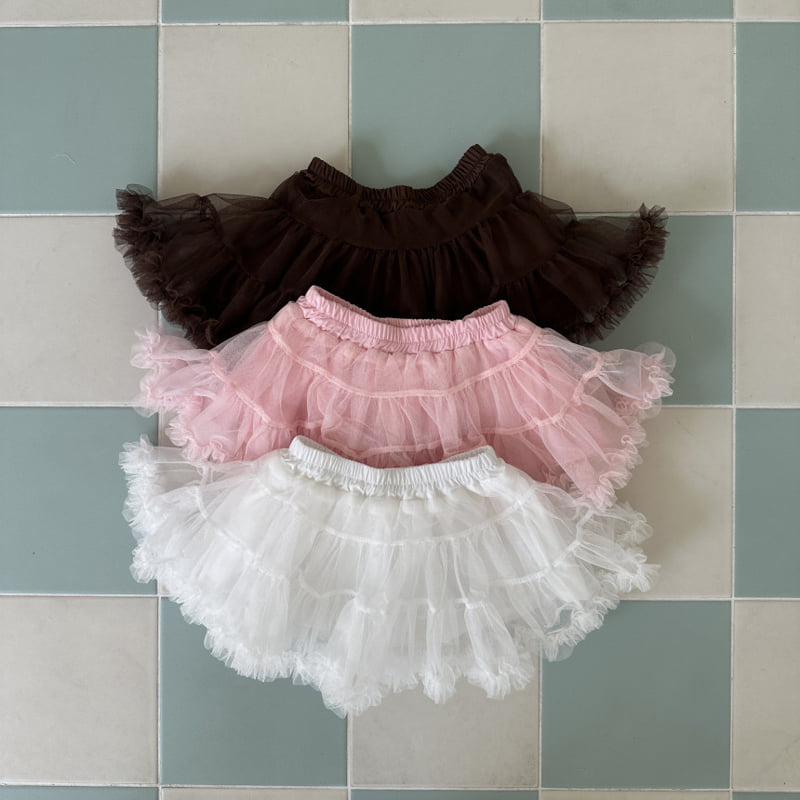 Ellymolly - Korean Children Fashion - #minifashionista - Tutu Point Skirt