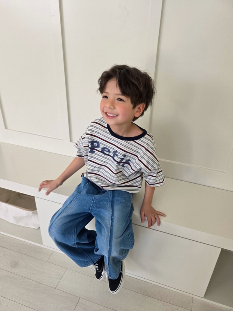 Ellymolly - Korean Children Fashion - #minifashionista - Adult Cut Denim Pants - 9